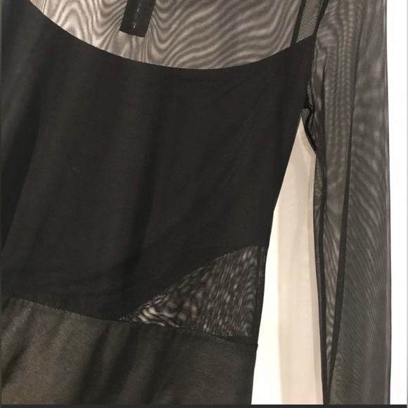 BCBG MESH DRESS - Picture 2 of 4